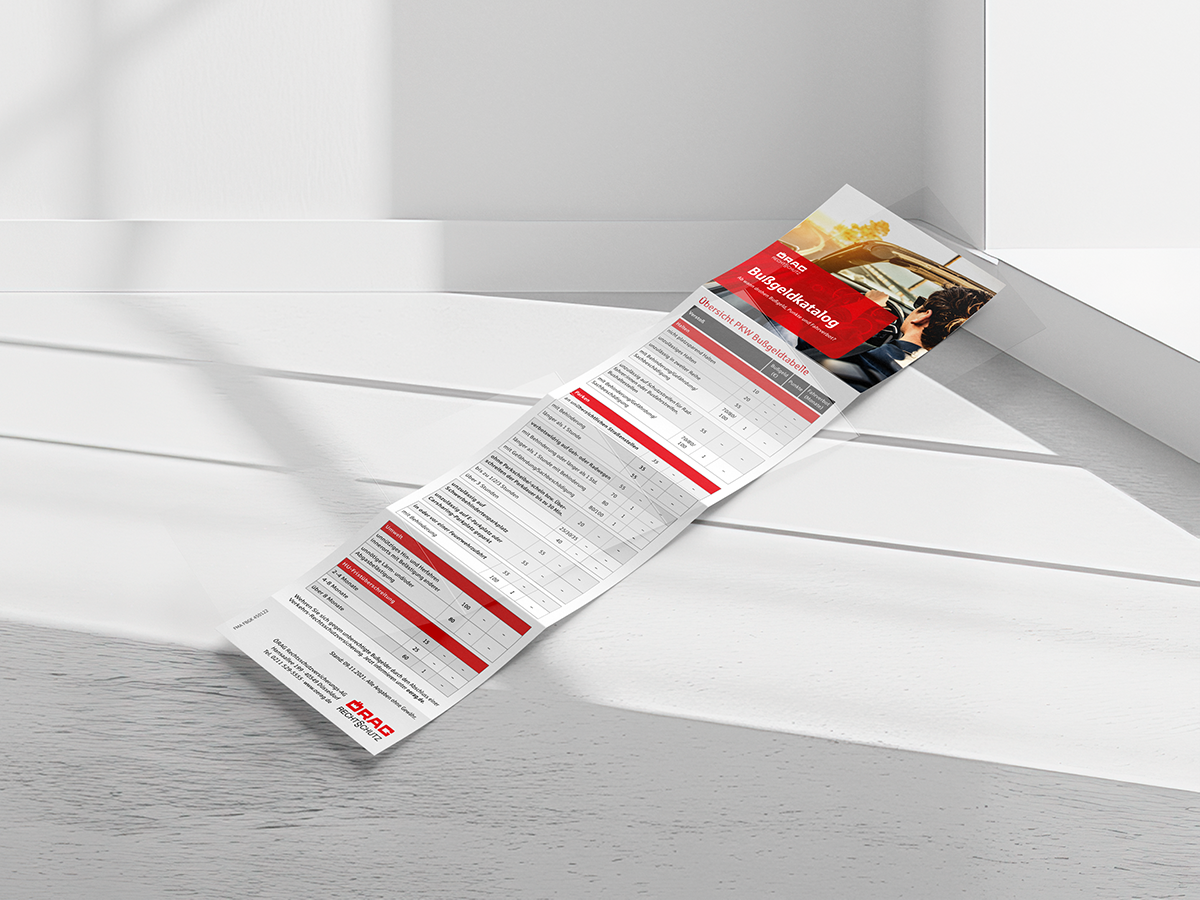 ÖRAG Bußgeldkatalog